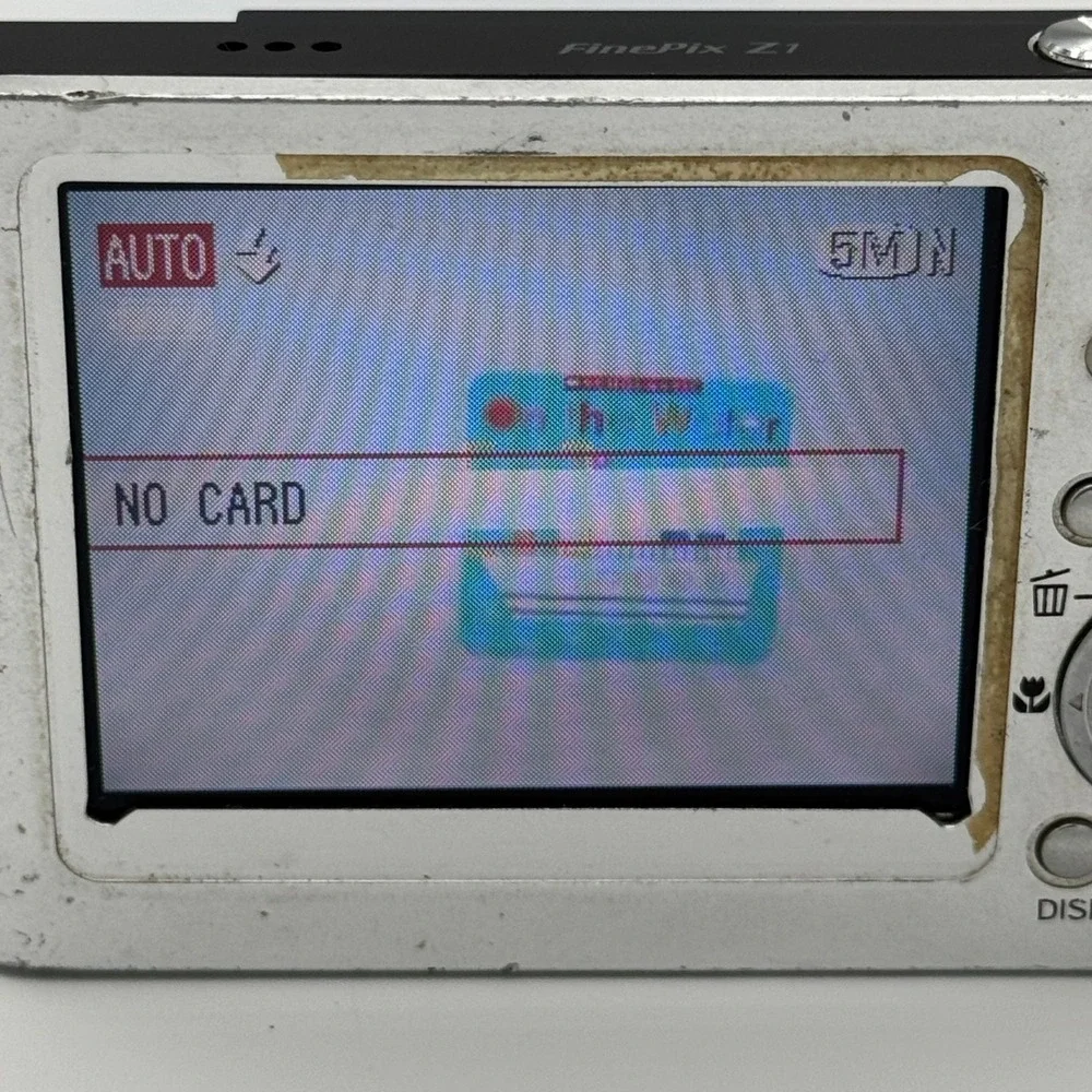 Fujifilm FinePix Z1‎ Digital Camera Black 5.1MP Super CCD 3x Optical Zoom Tested